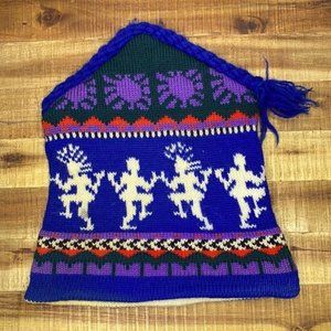 Vintage Peregrine Wool Knitted Winter Stocking Cap